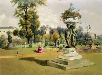 Der Terrassengarten, Woburn Abbey